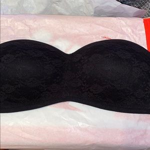 PINK Victoria secret laced strapless bra size M